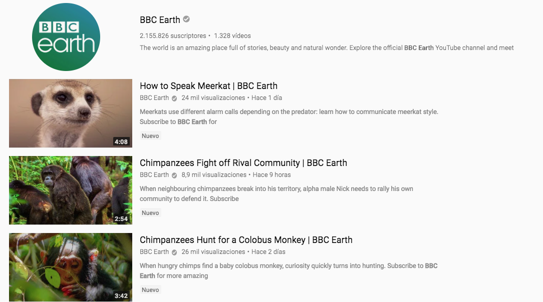 Mas videos de BBC Earth